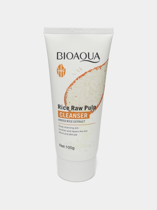 Пенка для умывания с экстрактом риса Rice Raw Pulp Cleanser