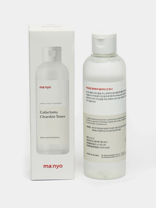 Тонер для лица, Manyo, Galactomy Clearskin, Blackhead & Pore, Galac Whitening Vita