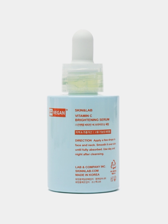 Yorituvchi zardob vitamin C va peptidlar bilan SKIN&LAB Vitamin C Brightening Serum