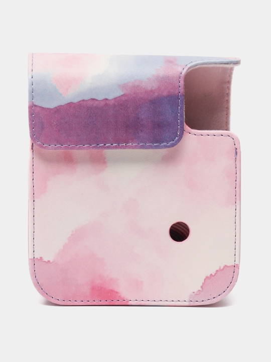 Tasma bilan charm g'ilof, keys Instax mini 12, mini 11, mini 7+/SE uchun