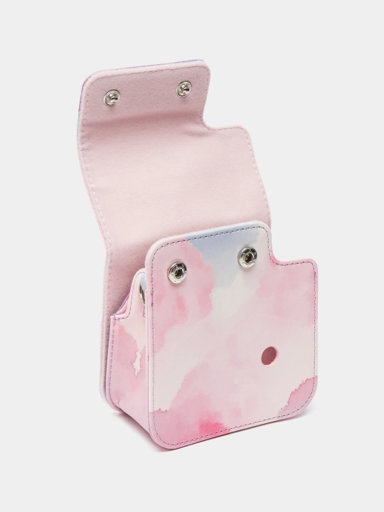 Tasma bilan charm g'ilof, keys Instax mini 12, mini 11, mini 7+/SE uchun