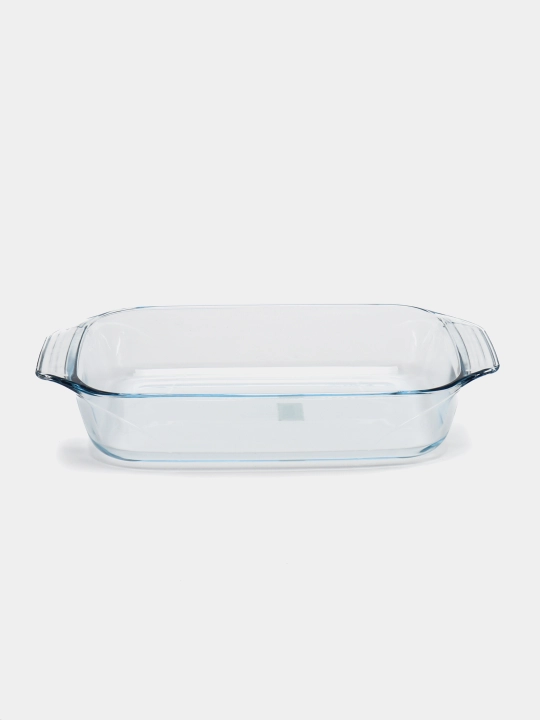 Pechida pishirish uchun shisha chuqur idish PYREX , 39 * 25 sm, 4 litr
