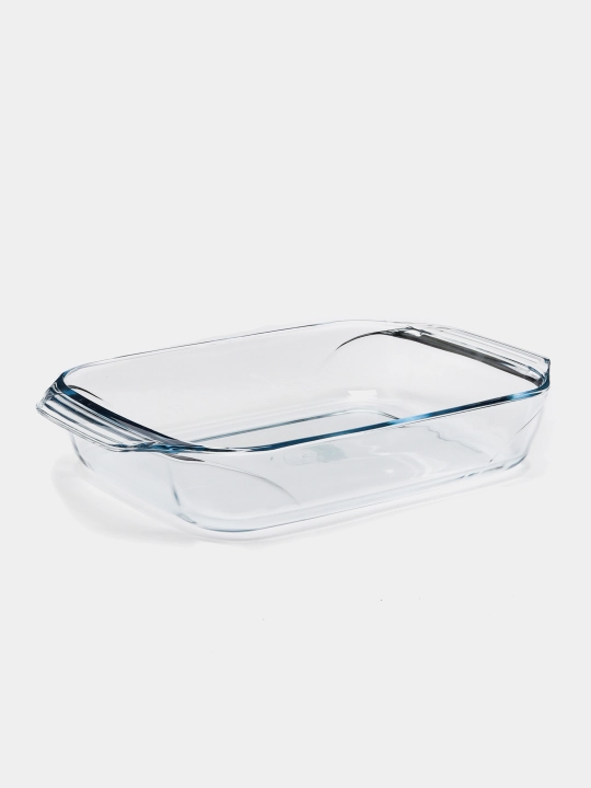 Pechida pishirish uchun shisha chuqur idish PYREX , 39 * 25 sm, 4 litr