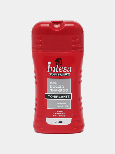 Шампунь-гель для душа для мужчин Intesa Mineral Complex алое,  250 мл - 