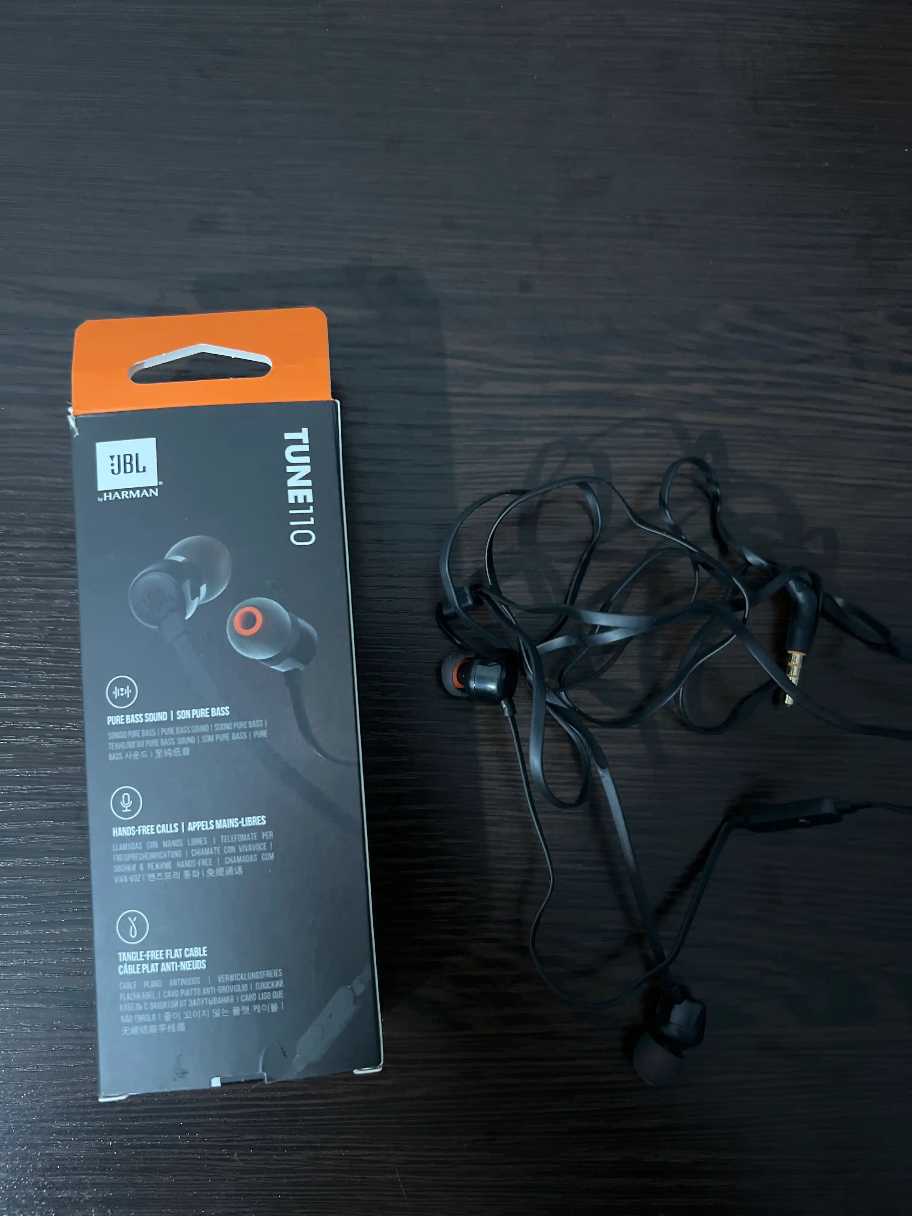 Simli quloqchinlar JBL Tune 110
