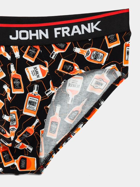 Erkaklar trusiklari bokschilar John Frank, Turkiya, olcham S-XXL, JFBD249-TENESSEY