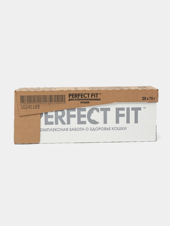 Perfect Fit влажный корм для котят от 1 до 12 месяцев, с курицей в соусе, 75 г х 28 шт