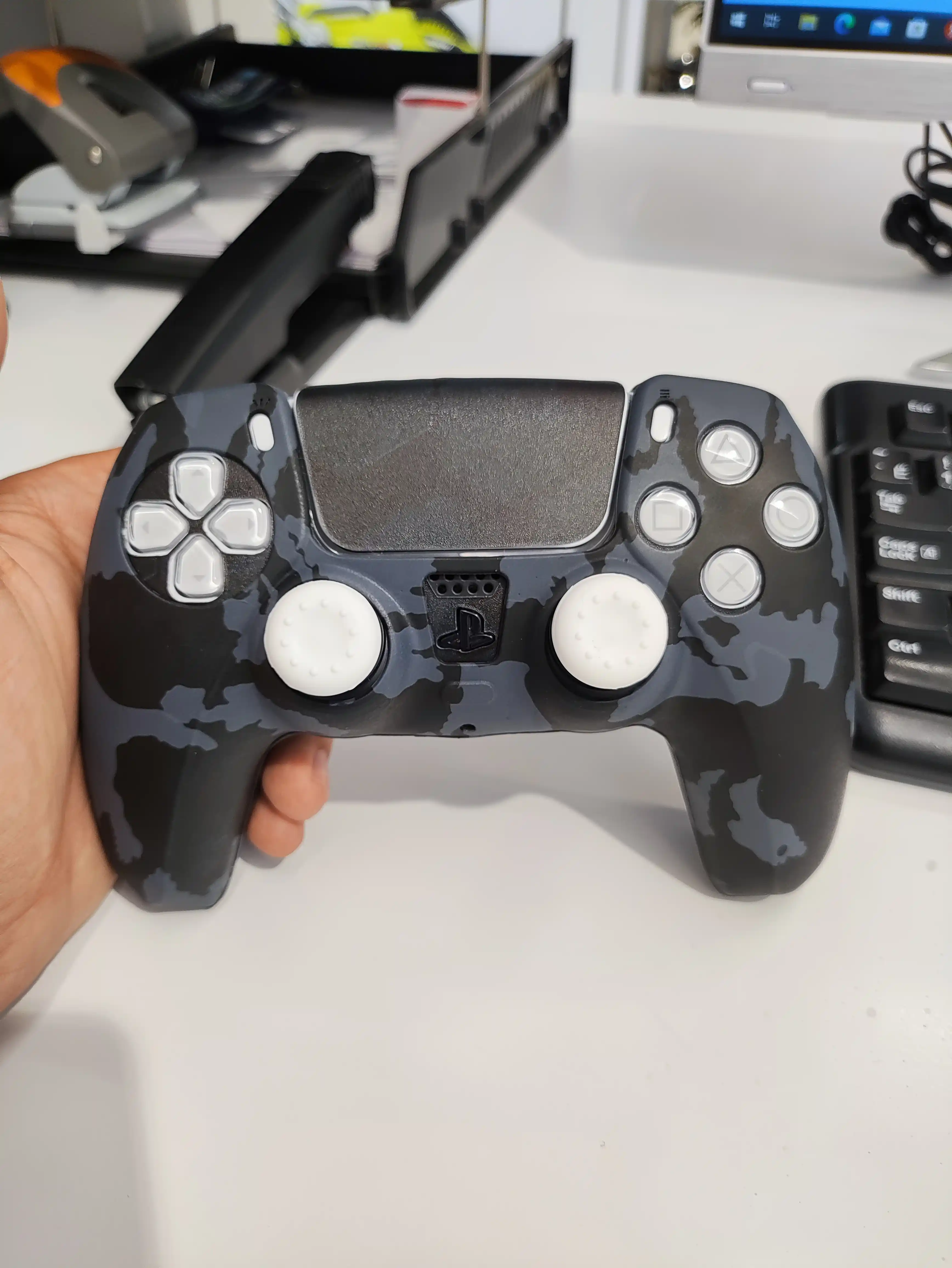 Sony PS5 DualSense, PS2, PS3, PS4, XBOX 360 ONE SERIES uchun joystik gamepad qoplamalar