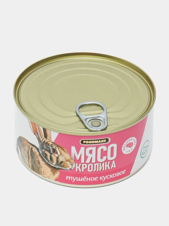 Кролик тушеный, 325 г