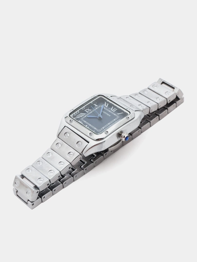 Мужские наручные часы, в классическом стиле Cartier — WATCH11-120W039-ИНДИГО