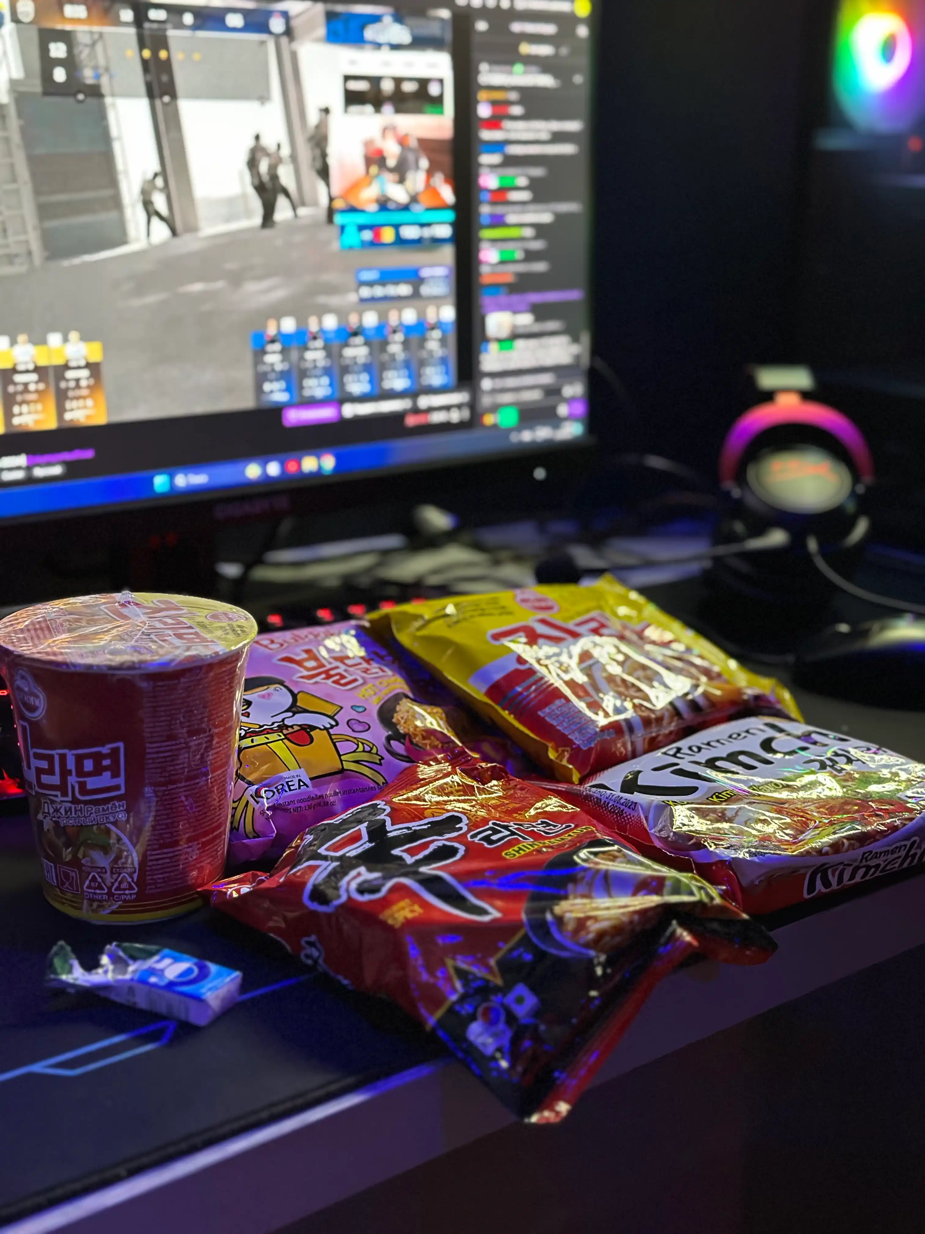 Лапша быстрого приготовления Kimchi Ramen, 120 г