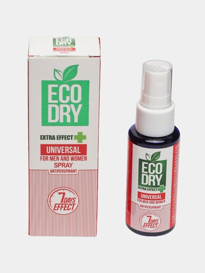 Спрей-антиперспирант Eco Dry Universal, эффективный антиперспирант, 35 мл - 