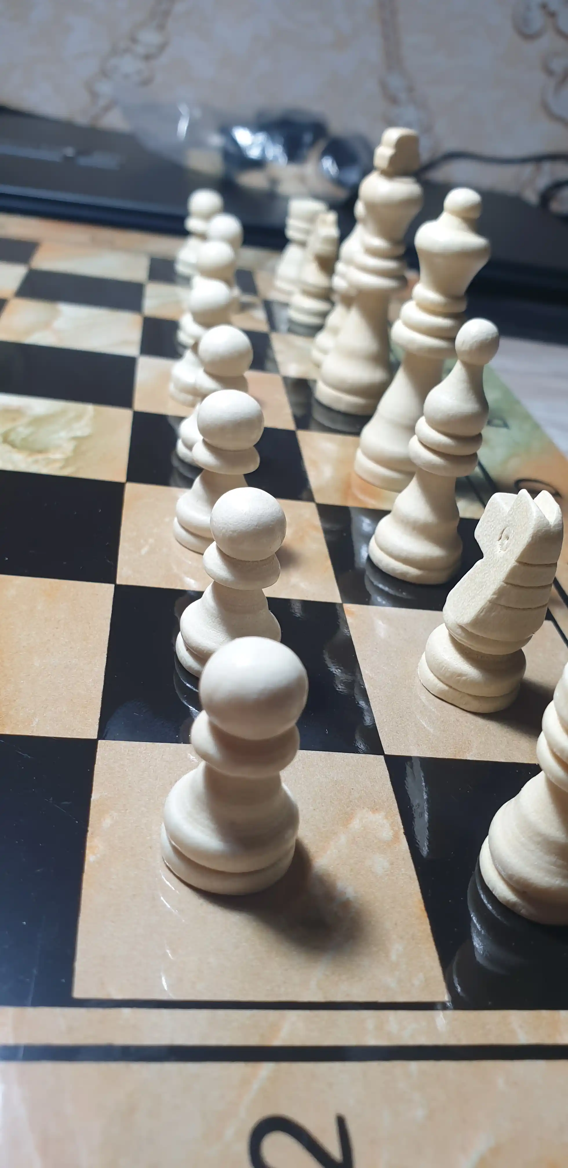 Shaxmat, shashka,  o'yinlari to'plami, о'lcham 39* 39 sm