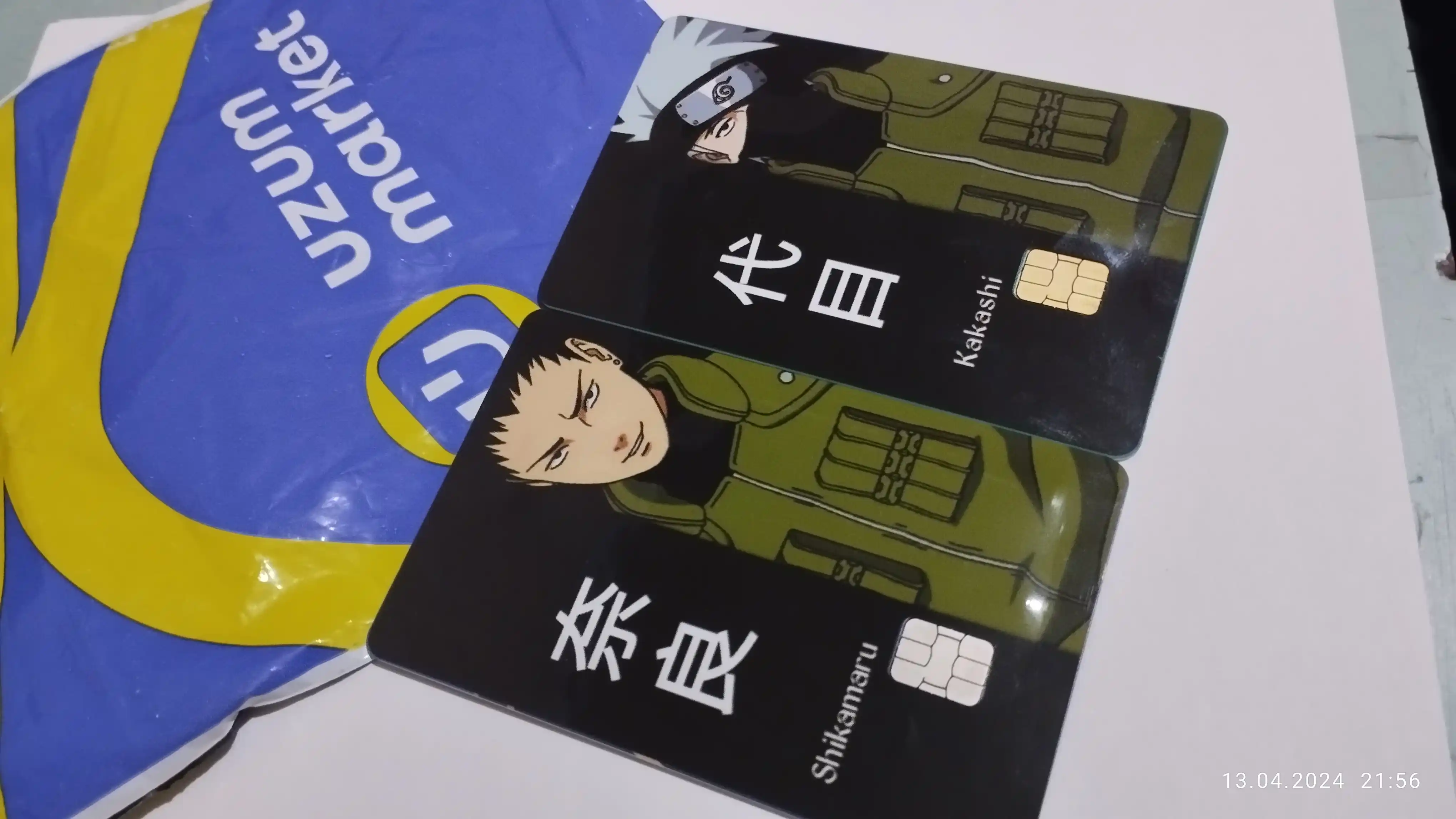 Bank kartasi va chipta stikerlari, mix, pul, Bitcoin, kripto valyutasi, Anime, Naruto