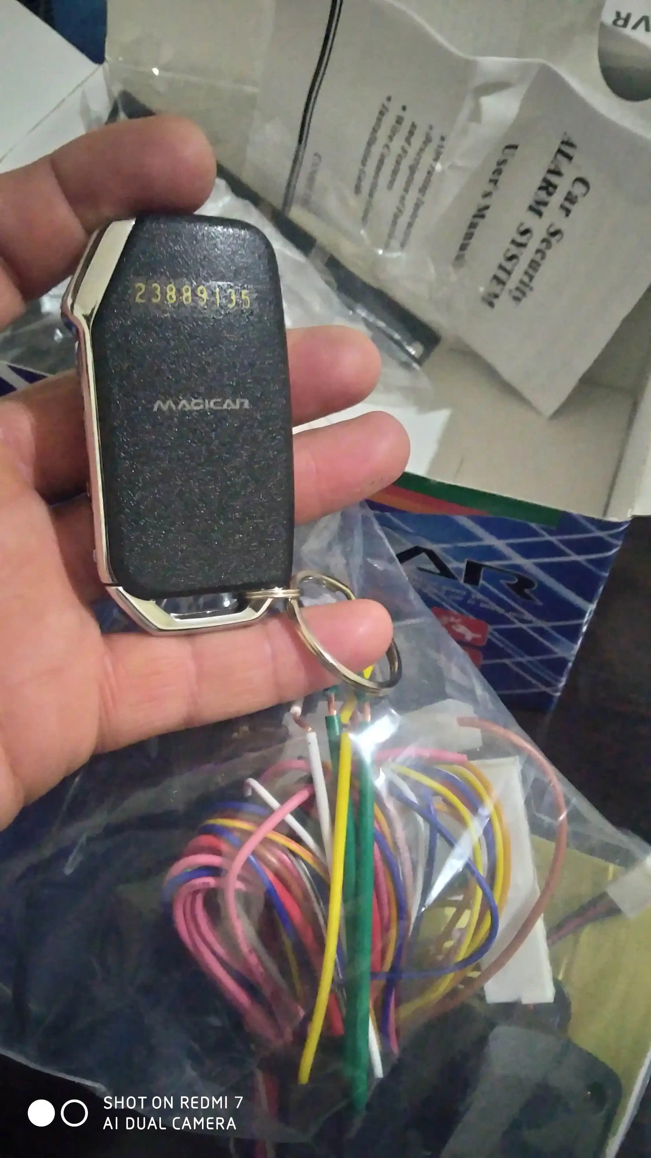 Magicar avtomobil signalizatsiyasi, Kia K5 dizaynida