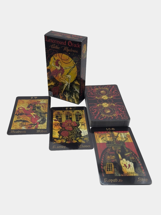 Lenormand Oracle Gothic Mysteries, ta'lim, folbinlik, klassik kartalar