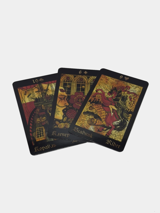 Lenormand Oracle Gothic Mysteries, ta'lim, folbinlik, klassik kartalar