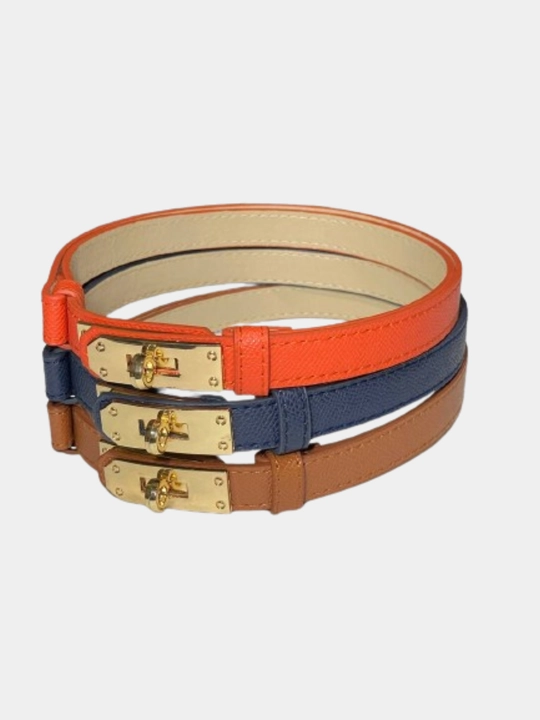 Женский ремень  для одежды, размер регулируется LION BELT