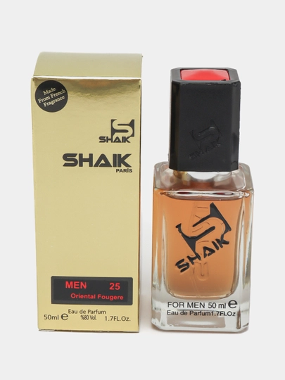 Парфюмерная вода Carolina Herrera 212 Sexy Men, Shaik №25,  для мужчин, 50 мл