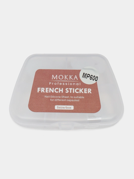 Верхние формы для наращивания ногтей MOKKA, многоразовые, накладки для френча и дизайна