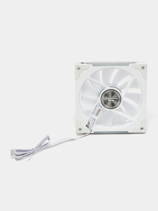 Cheksiz oyna dizayni bilan ARGB sovutish ventilyator, 120 mm - 