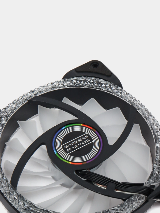 120 mm LED ventilyator, noyob sehrli olmosli ramka