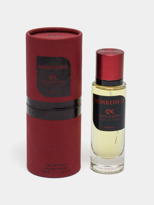 Parfyumlangan suv CLIVE & KEIRA Moscow 2, Molecules Escentric 02, uniseks atir, 30 ml