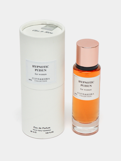 Parfyumlangan suv CLIVE & KEIRA №1052, Hypnotic Poison Dior, ayollar uchun, 30 ml