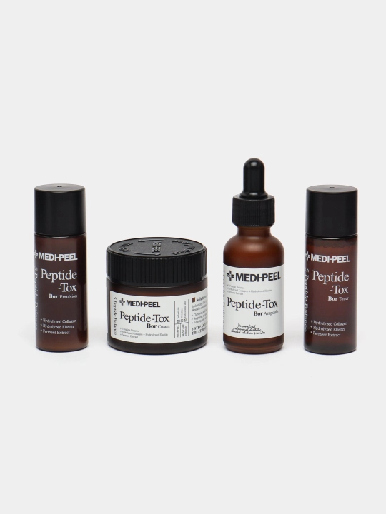 Набор для ухода за лицом, MEDIPEEL+, Glutathione 600, Peptide bor-tox, Glutathione hyal aqua, Algo-tox, Filler-eazy