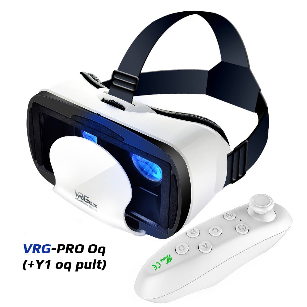 Очки виртуальной реальности VRG-PRO и VR SHINECON-G10 с джойстиком купить  по низким ценам в интернет-магазине Uzum (1006325)