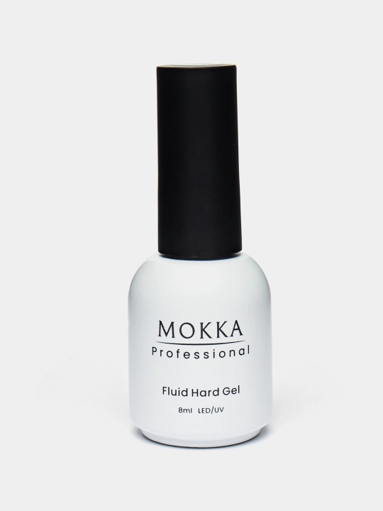 Rangli gel lak suyuq poligel Opal MOKKA, UV/LED chiroqda quriting, 8 ml