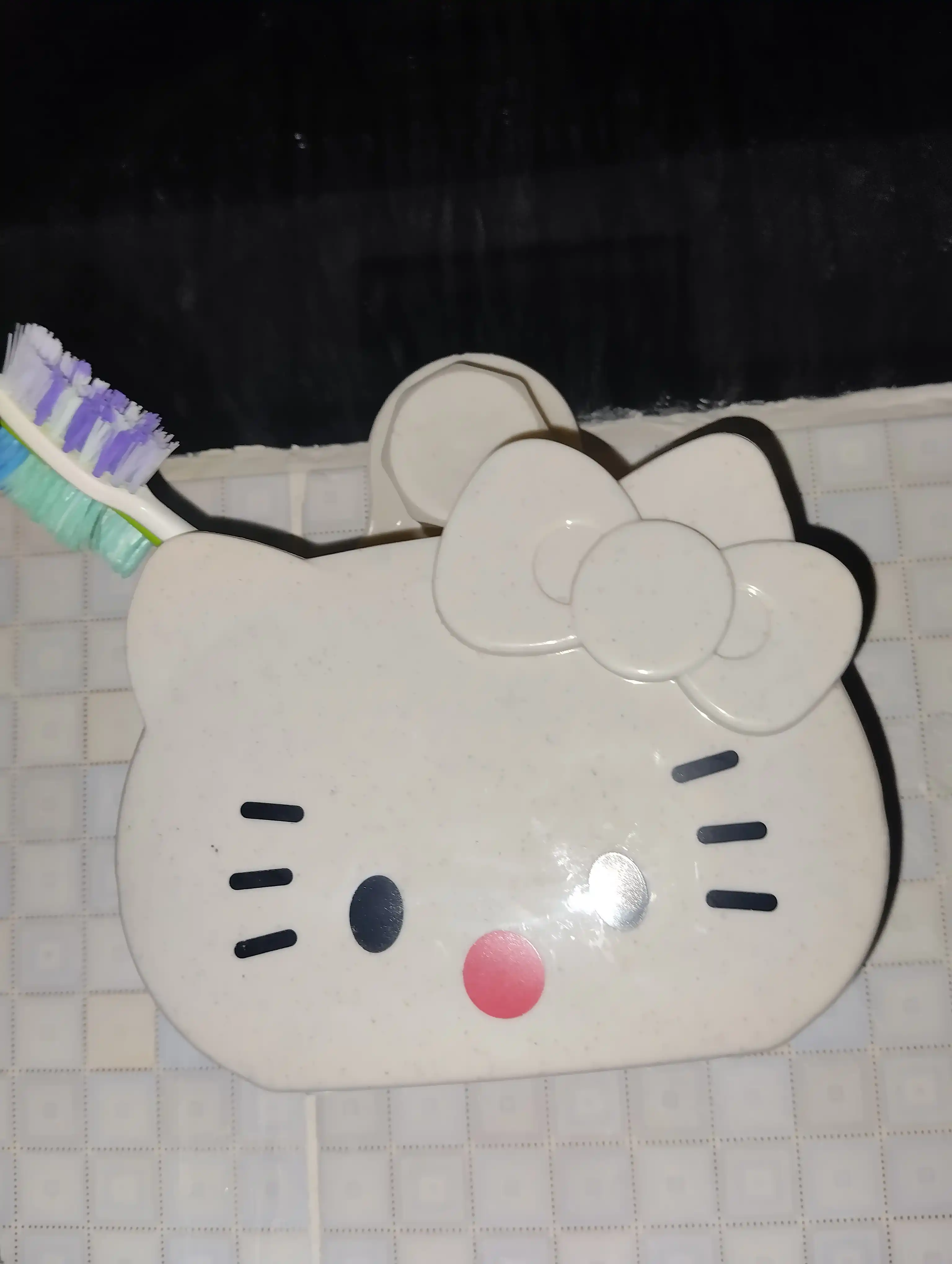 Держатель для зубных щеток и пасты в виде котенка Hello Kitty
