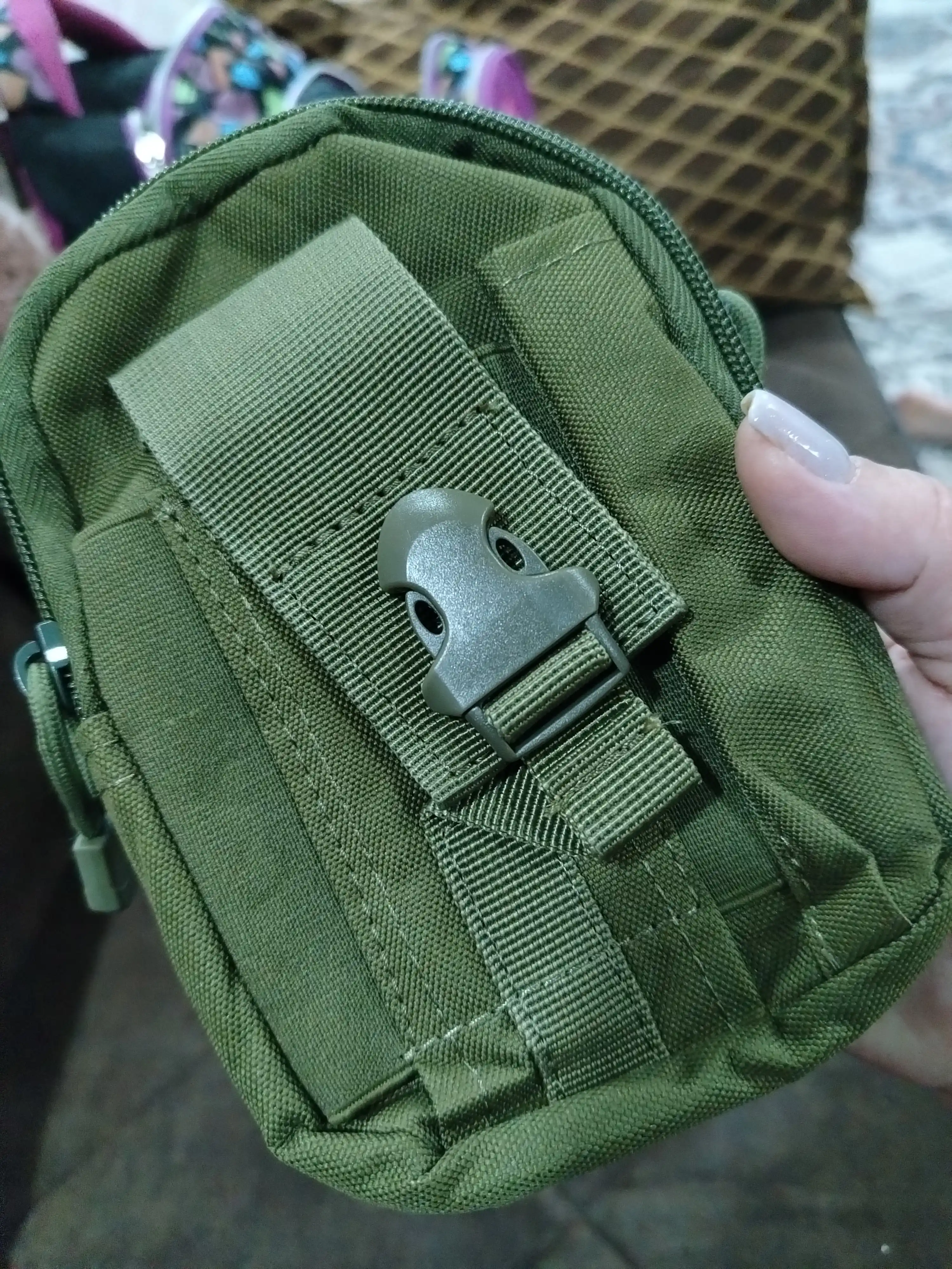 MOLLE tizimli taktik PODSUMKA, erkaklar uchun kamarli sumka