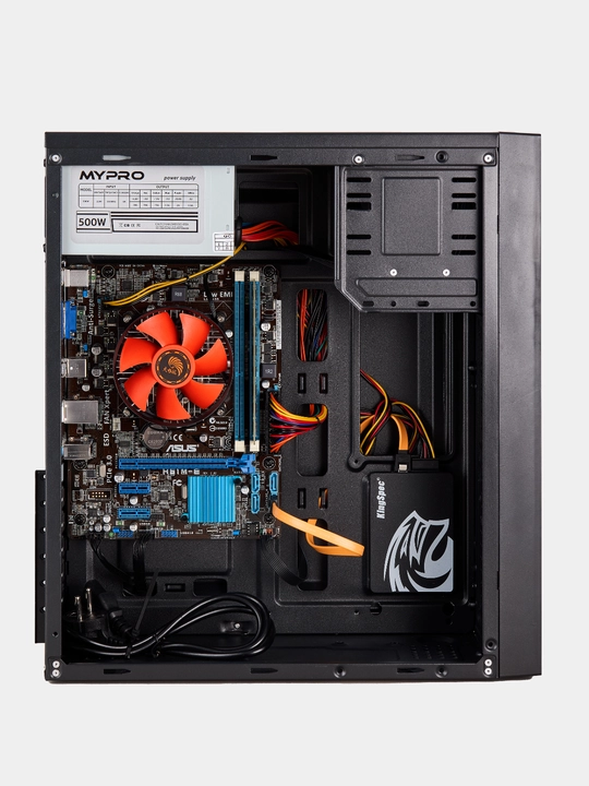 Kompyuter tizim bloki Intel Core i5 va i7, 4 yadroli 16 GB, qo'ng'iroqlar markazi ofislari va uylari uchun