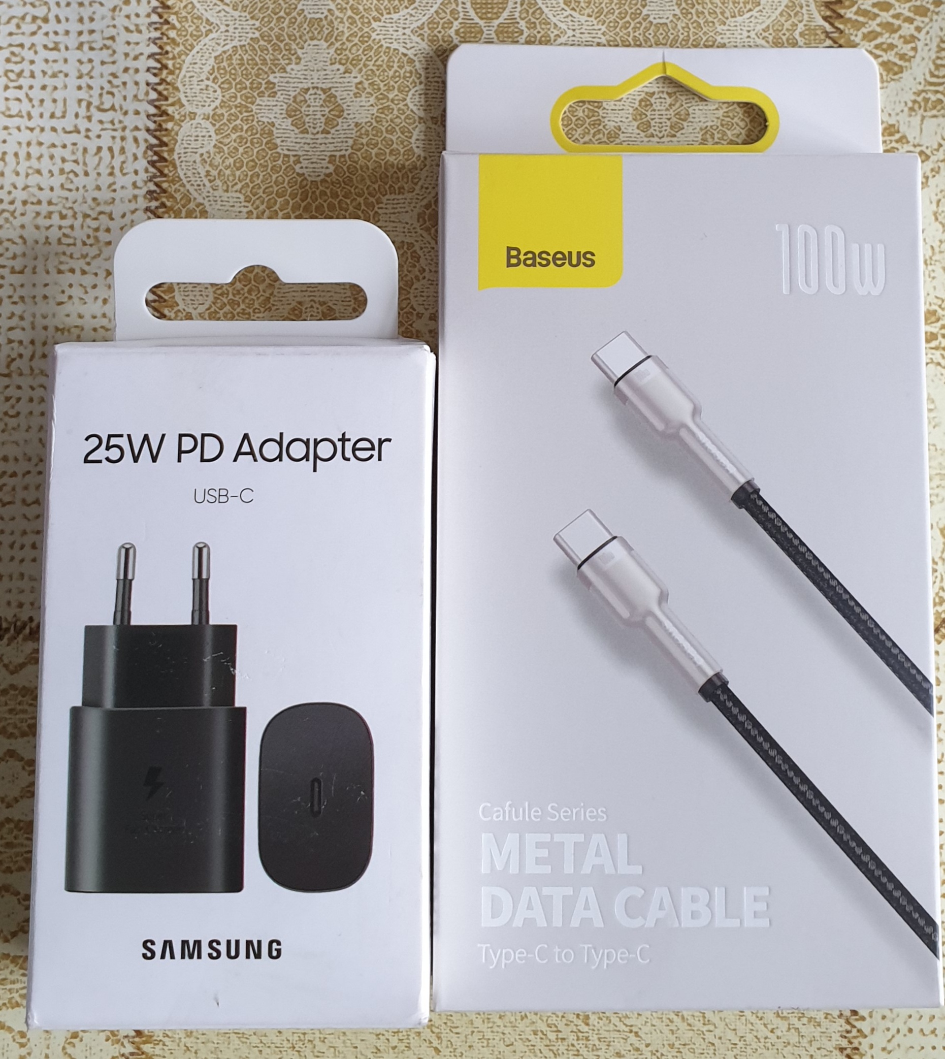 Zaryadlovchi qurilma Samsung 25 WPD tarmoq, 25 W