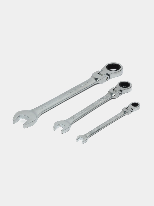 ROCKFORCE RF-51072 ratchet kalitlari to'plami, 7 dona