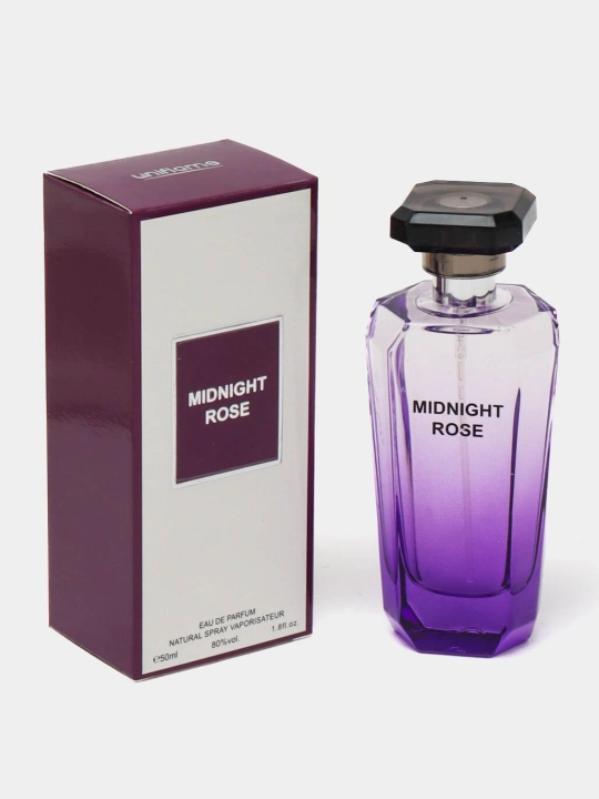 Parfyumlangan suvi ayollar uchun Midnight rose, ferоmon, 50 ml