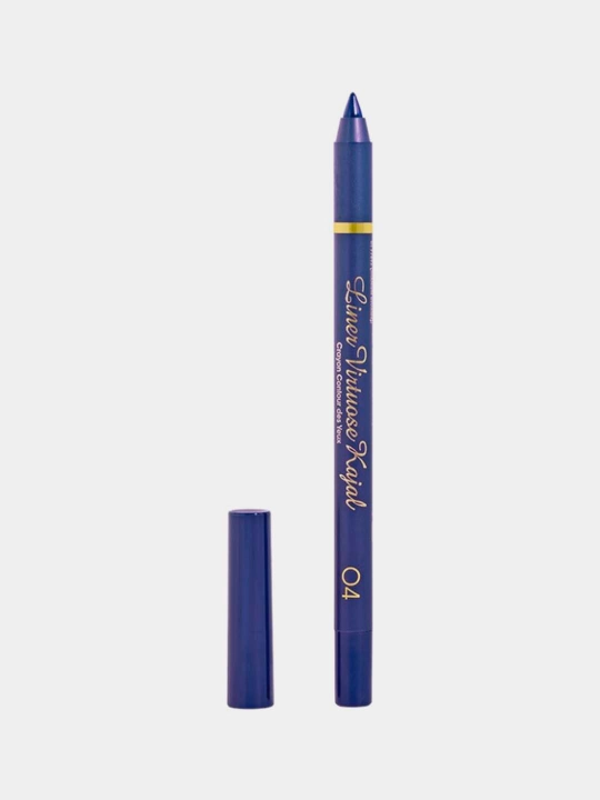 Карандаш для глаз Vivienne Sabo Liner Virtuose Kajal, тон 04 синий, 0.9 г