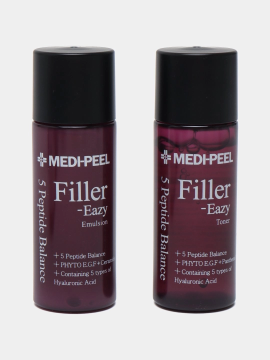 Набор для ухода за лицом, MEDIPEEL+, Glutathione 600, Peptide bor-tox, Glutathione hyal aqua, Algo-tox, Filler-eazy