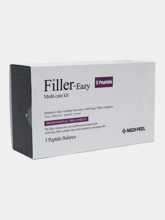Набор для ухода за лицом, MEDIPEEL+, Glutathione 600, Peptide bor-tox, Glutathione hyal aqua, Algo-tox, Filler-eazy