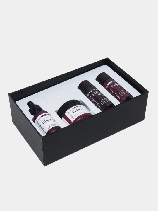 Набор для ухода за лицом, MEDIPEEL+, Glutathione 600, Peptide bor-tox, Glutathione hyal aqua, Algo-tox, Filler-eazy