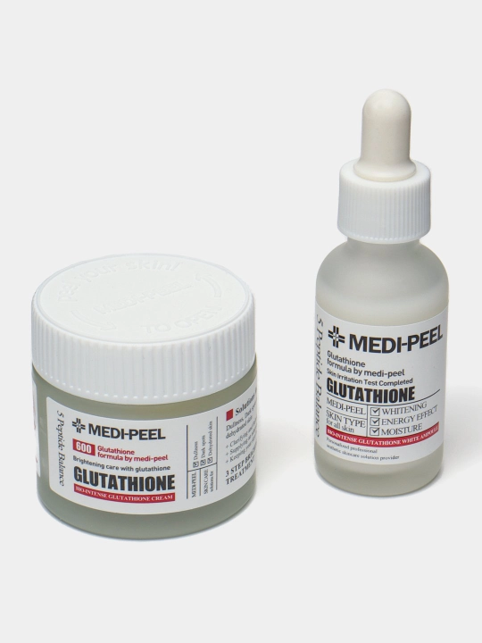 Набор для ухода за лицом, MEDIPEEL+, Glutathione 600, Peptide bor-tox, Glutathione hyal aqua, Algo-tox, Filler-eazy