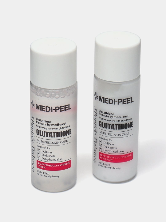 Набор для ухода за лицом, MEDIPEEL+, Glutathione 600, Peptide bor-tox, Glutathione hyal aqua, Algo-tox, Filler-eazy