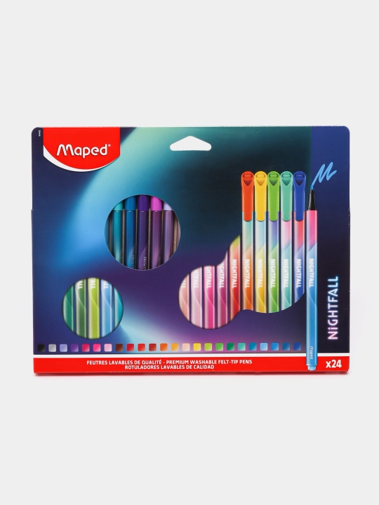 Flomaster Maped Nightfall, 24 rang 844402 q0000017103 - 