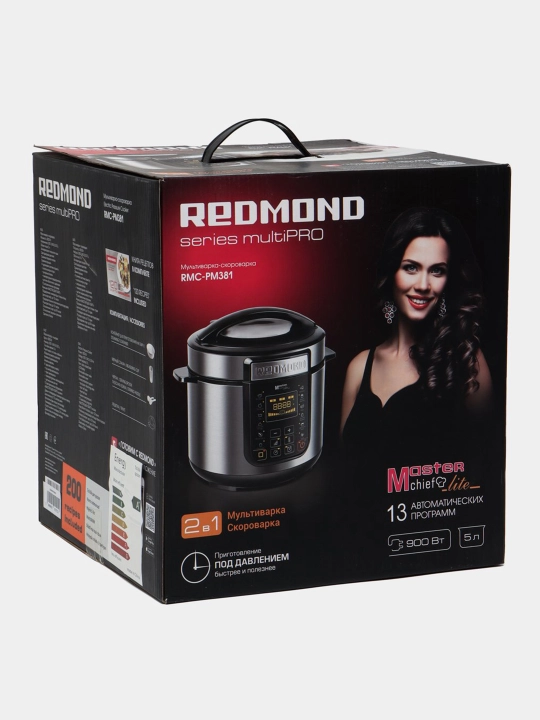 Функциональный мультиварка, скороварка Redmond RMC-PM381 2 в 1