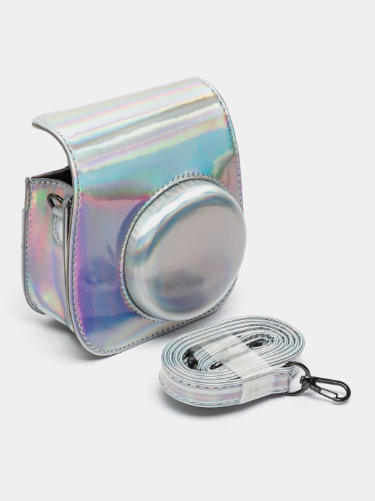 Tasma bilan charm g'ilof, keys Instax mini 12, mini 11, mini 7+/SE uchun