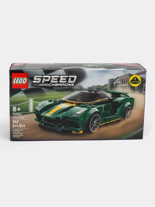 LEGO Speed Champions Lotus Evija 76907 - коллекционная игрушечная спортивная машина