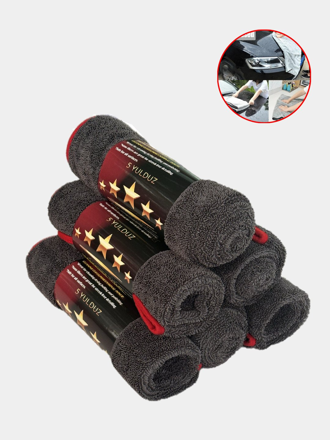 Полотенце для автомобиля, микрофибра сушки кузова, 50 * 70 см купить по ...