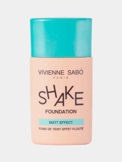 Vivienne Sabo Shakefoundation yuz uchun tonal krem, ton 03 oltin bej, 25 ml - 