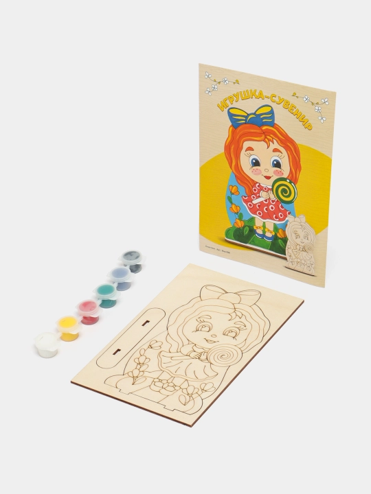Игрушка сувенир "Сластена", роспись по дереву, Фнр-006, q0000010616 - 